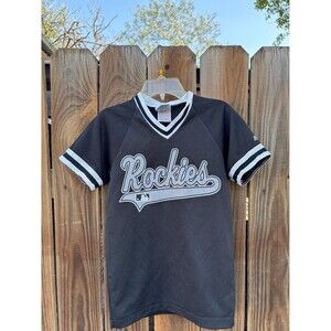 Vintage 80s-90s Bike  Colorado Rockies baseball jersey Size M runs smaller